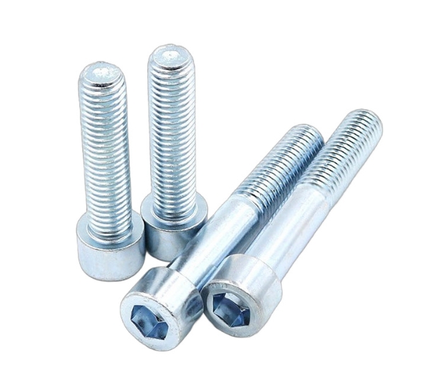 Factory Directly Full Thread Half Thread Inch Metric Carbon Steel Blue Zinc Allen Bolt 2
