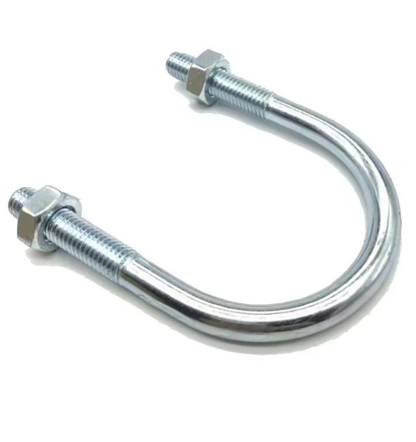 Factory High Quality Carbon Steel Blue Zinc Plated U Bolt