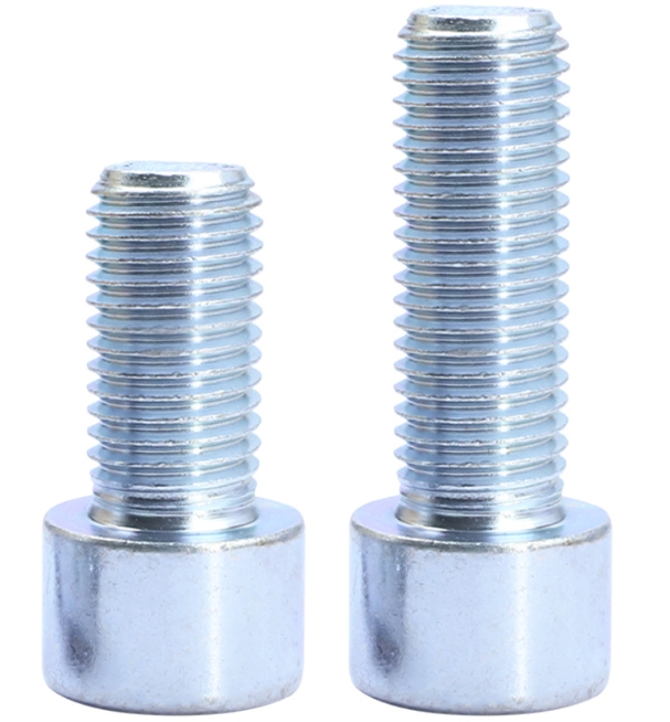 Factory Sells Carbon Steel Blue White Zinc Hex Socket Cap Bolt M8 M20 Metric Inch 2