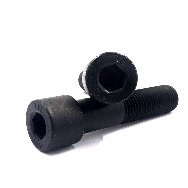 Grade 10.9 Carbon Steel Black Allen Bolt 3