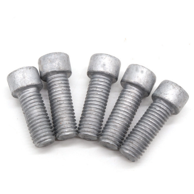 High Tensile Carbon Steel HDG Grade 10.9 12.9 Hex Socket Cap Bolt