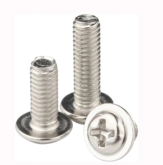 M4-0.7X20mm Pan Washer Head Phillips Machine Screws 304 Stainless Steel Metric Cross Head Screws Bolts Fastener Fully Threaded 4