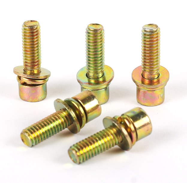 Online Sales Carbon Steel Yellow Zinc Zinc Plated Hex Socket Cap Bolt 2