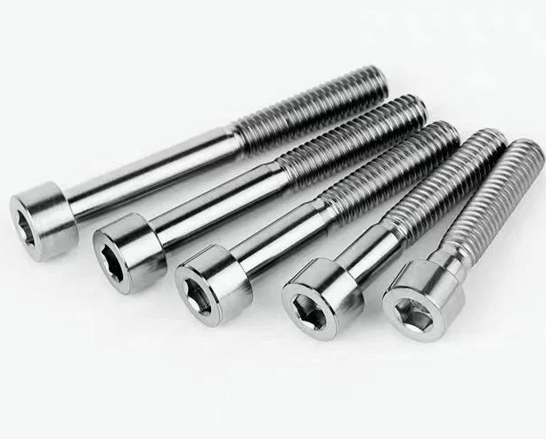 Titanium Alloy Allen Screw M2-M8X10-80mm Socket Cap Hex Screw 4
