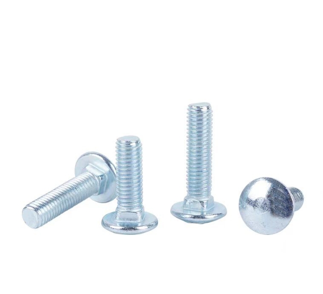 Carriage Bolt Nut Manufacturers Carbon Steel Blue White Zinc 1