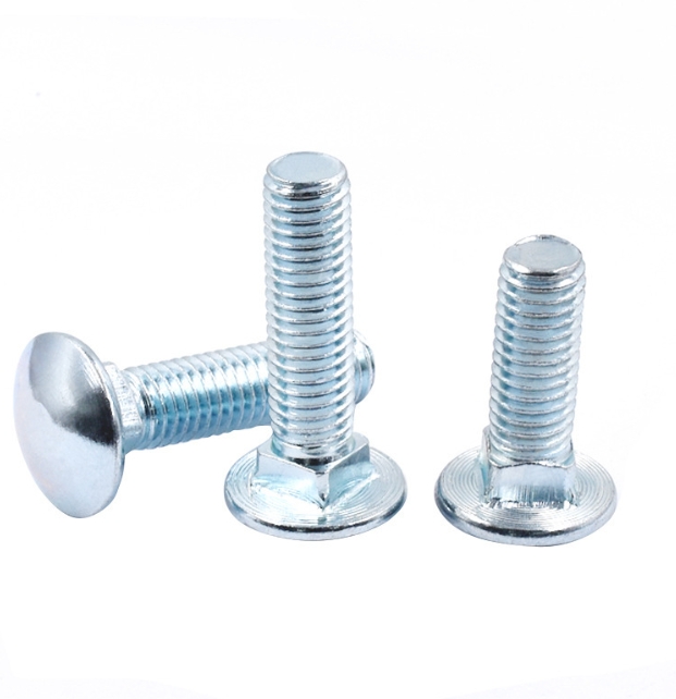 Carriage Bolt Nut Manufacturers Carbon Steel Blue White Zinc 3