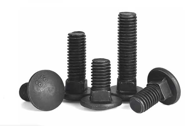 Corrosion-Resistant Black Oxide Carriage Bolts – Carbon Steel 2