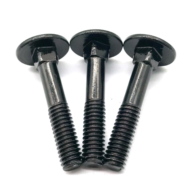 Corrosion-Resistant Black Oxide Carriage Bolts – Carbon Steel 3
