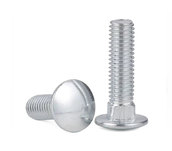 Corrosion-Resistant Galvanized Carriage Bolts for Heavy-Duty Wood-to-Metal Fastening 1