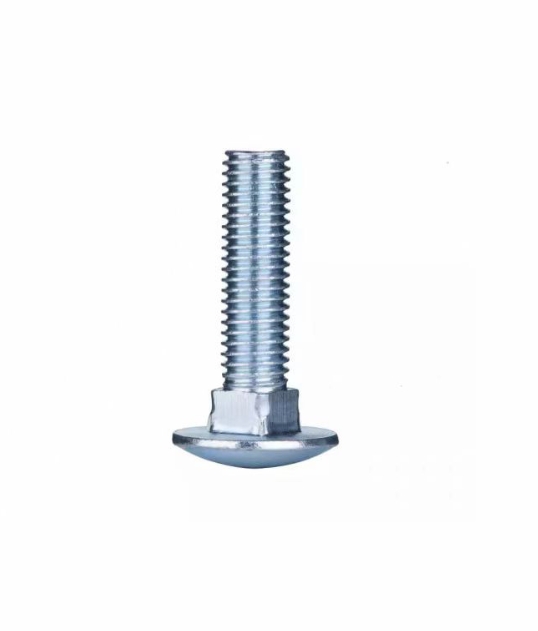 Grade 4.8 / A307 Carbon Steel Carriage Bolts, Zinc Plated for Corrosion Resistance 1