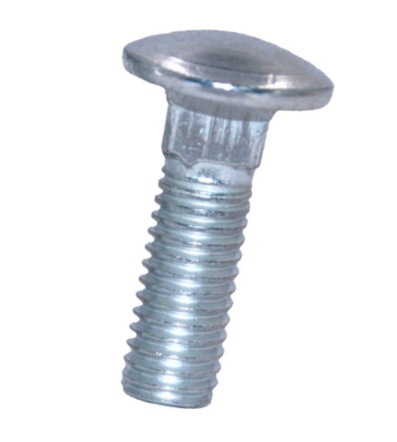 Grade 4.8 / A307 Carbon Steel Carriage Bolts, Zinc Plated for Corrosion Resistance 3