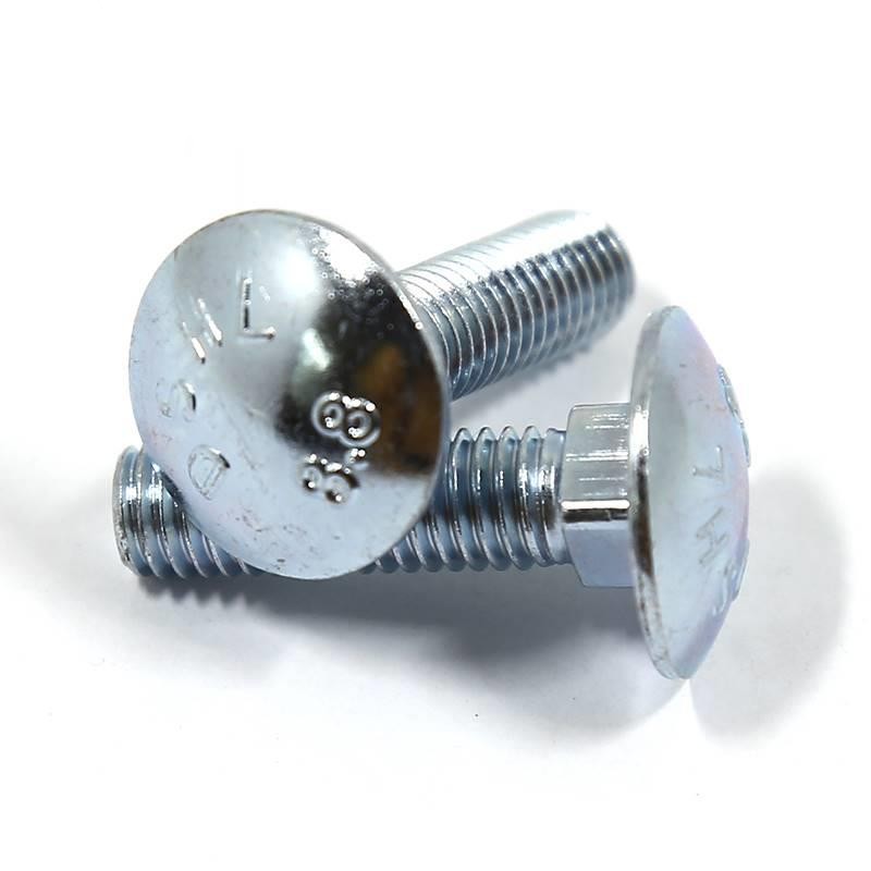 Grade 8.8 Carbon Steel Zinc Plated Carriage Bolt