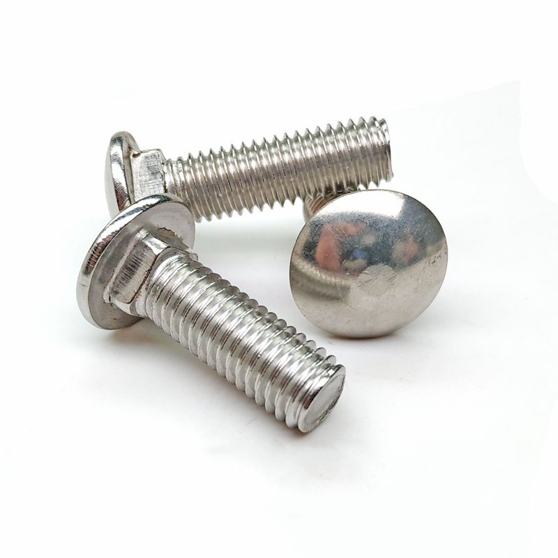 Stainless Steel Carriage Bolt DIN603 Domed Heads With Square Neck Bolt 5