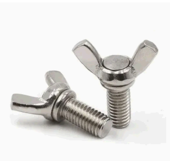 Carbon Steel Butterfly Bolt with Wing and Hex Nut DIN316 for Machinery 1