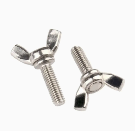 Carbon Steel Butterfly Bolt with Wing and Hex Nut DIN316 for Machinery 2