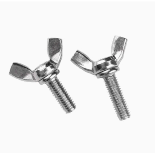Carbon Steel Butterfly Bolt with Wing and Hex Nut DIN316 for Machinery 4