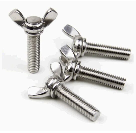 Carbon Steel Butterfly Bolt with Wing and Hex Nut DIN316 for Machinery 5