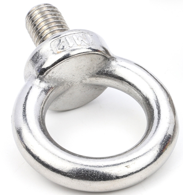 Custom Titanium Aluminum Lifting Eye Bolts M30 Stainless Steel