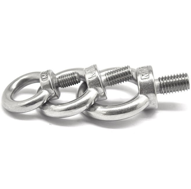 Custom Titanium Aluminum Lifting Eye Bolts M30 Stainless Steel 1