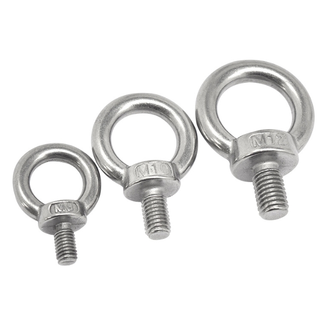 Custom Titanium Aluminum Lifting Eye Bolts M30 Stainless Steel 2
