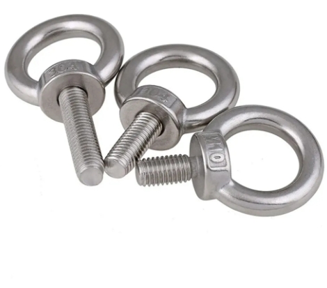 Factory Supplies M3 M4 M5 M6 M8 M10 M12 Stainless Steel Ss316 Ss304 Din580 Lifting Eye Bolt Eyebolts