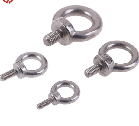 Factory Supplies M3 M4 M5 M6 M8 M10 M12 Stainless Steel Ss316 Ss304 Din580 Lifting Eye Bolt Eyebolts 1