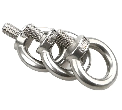 Factory Supplies M3 M4 M5 M6 M8 M10 M12 Stainless Steel Ss316 Ss304 Din580 Lifting Eye Bolt Eyebolts 3