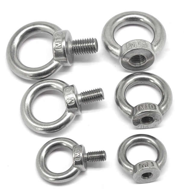 Stainless Steel Eye Bolt With Nut Lifting Eye Bolt For Rigging