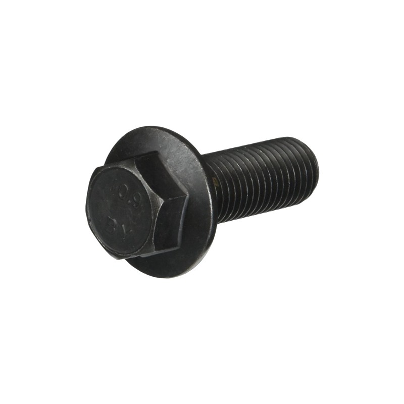 Grade 4.8.8.8 10.9 12.9 Hex Flange Head Bolt Black Fastener Carbon Steel M4 M16 M24 M30 M10 M12 M27 80mm Length 3
