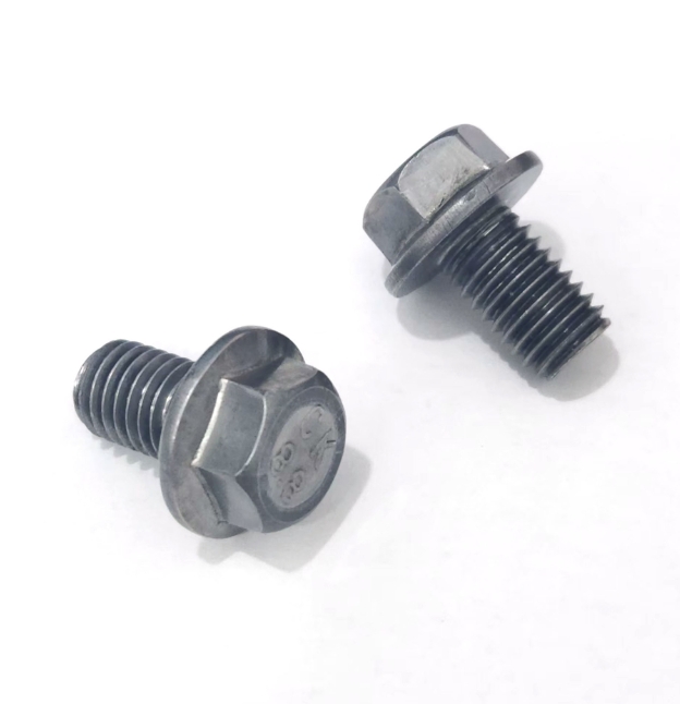 Made in China Flange Bolt Carbon Steel Zinc Plated Hot Dip Galvanized Flange Bolt DIN6921