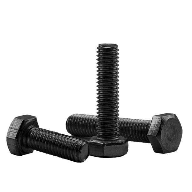 China Supplier Building Use Customized logo Black Hex Bolt Galvanized Hex Bolt Hdg 1