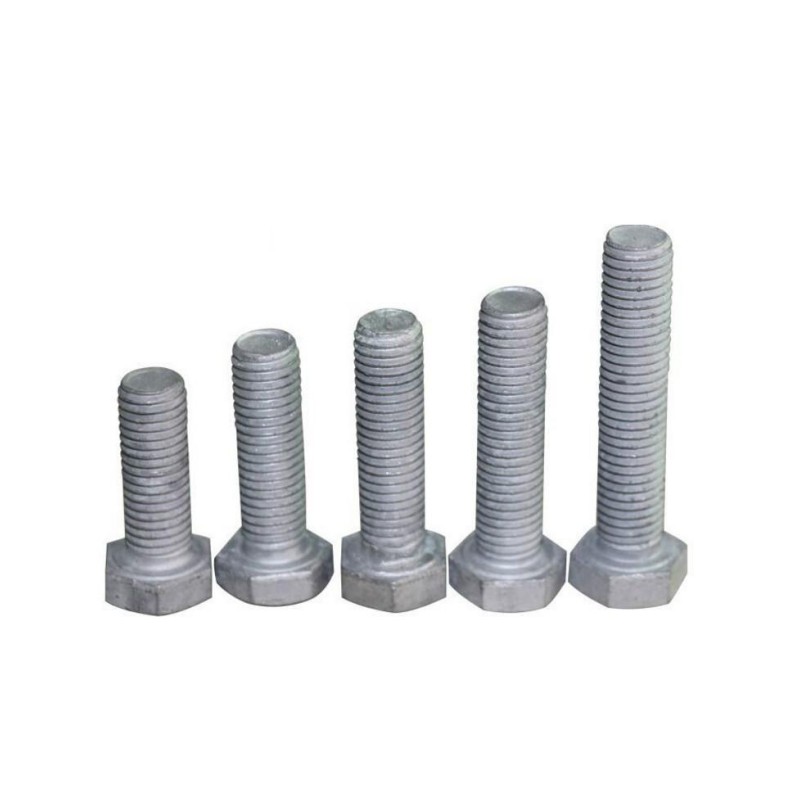 din 933 standard grade 8.8 hex bolts hdg head hex bolts 4