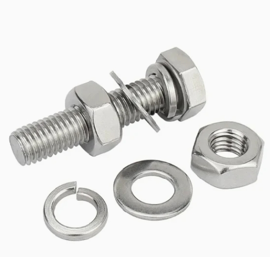 DIN931 DIN933 Metric Alloy Steel Galvanized Hex Head Bolt 2