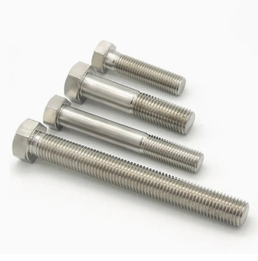 DIN931 DIN933 Metric Alloy Steel Galvanized Hex Head Bolt 3