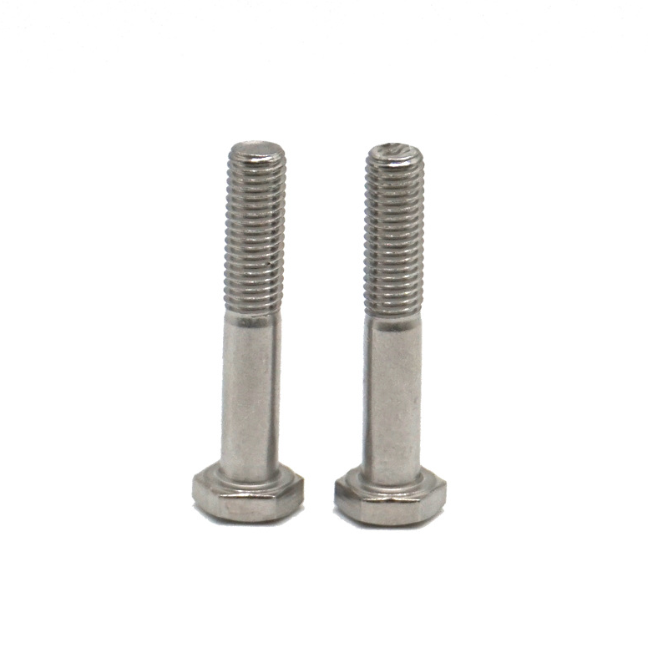 Factory Directly Stainless Steel A2-70 A4 Plain Half Thread Hex Bolt