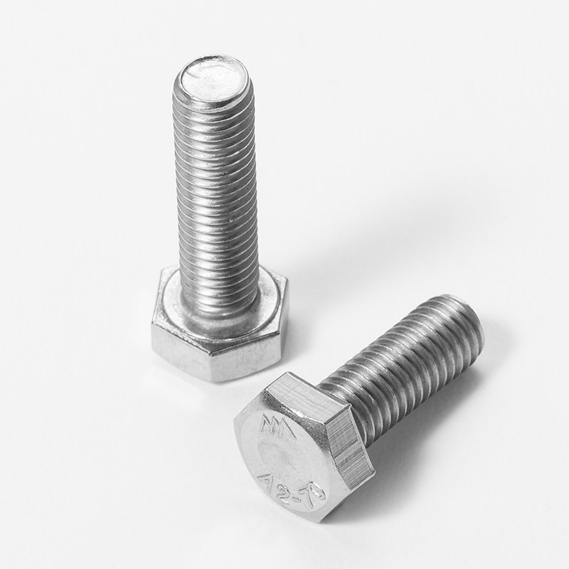 Full Thread Stainless Steel 304 316 316L Hex Bolt And Nut 4
