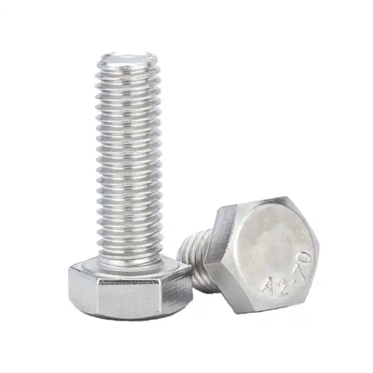 High Strength Blue Coated PTFE Painted A193 B7 Stainless Steel Carbon Steel Allen Screws Hex Bolts with 2h Nuts 3