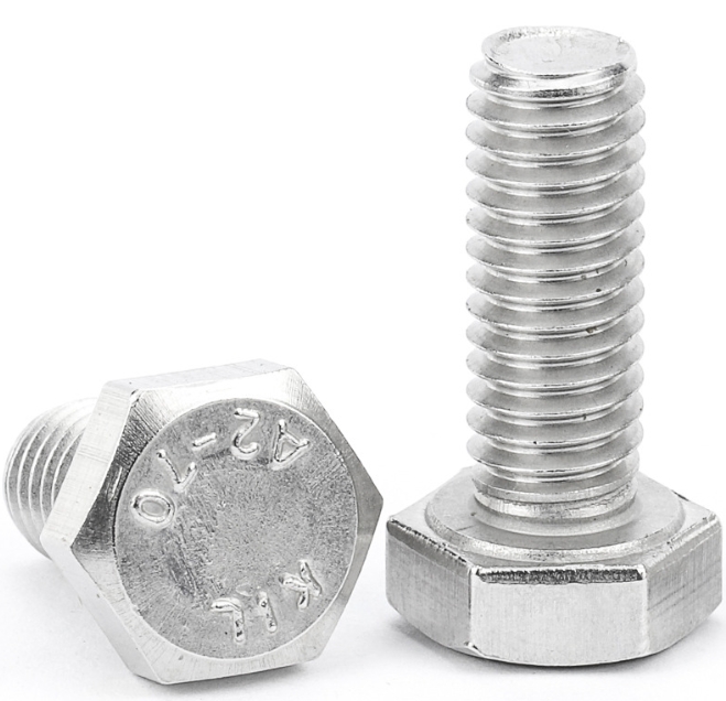 Professional Fastener Factory Stainless Steel A2 SS304 A4 SS316 Plain Hex Bolt 3