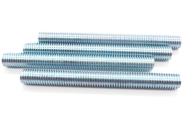 Carbon Steel Blue Zinc Grade 8.8/10.9/12.9 Stud Bolt Thread Rod