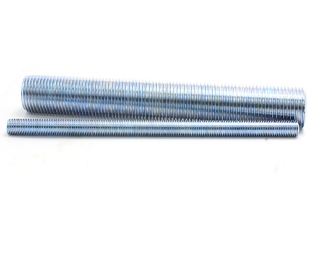 Carbon Steel Blue Zinc Grade 8.8/10.9/12.9 Stud Bolt Thread Rod 2