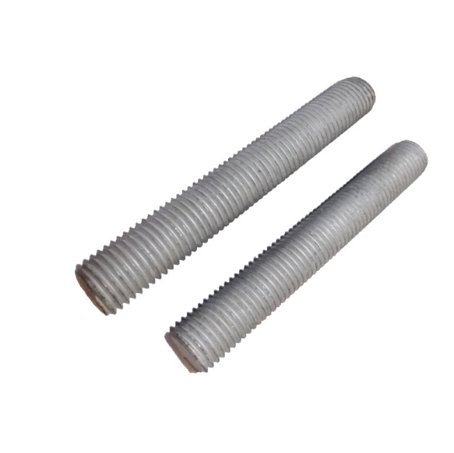 Heavy Duty Hot Dip Galvanized Threaded Rods for Outdoor Use 1