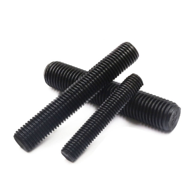 Matte Black Oxide Threaded Rods for Decorative Indoor Use 3