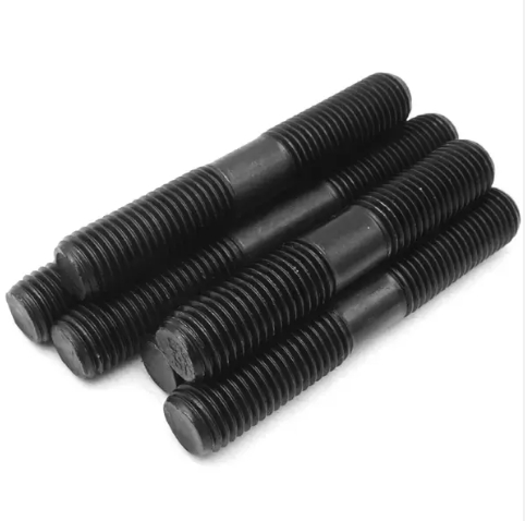 Stud Bolts Double End Stud Thread Rod Carbon Steel black oxide