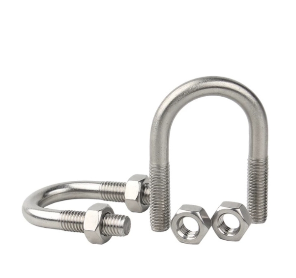 304 Stainless Steel Truck U Bolt Pipe Clamp Bracket Bending Nuts and Bolts