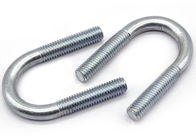 Factory Direct Carbon Steel Zinc Plated Customized Square U-Bolts 1