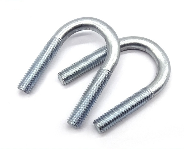 Factory Direct Carbon Steel Zinc Plated Customized Square U-Bolts 2
