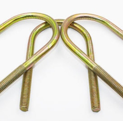Factory Price Carbon Steel Yellow Zinc Plated Galvanized U Bolt