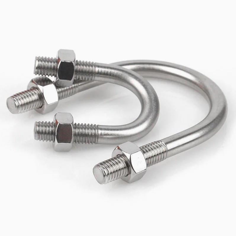 Factory Wholesale Ssa2/A4 DIN3570 Wire/Cable Supporting U-Bolt with Washers and Nuts