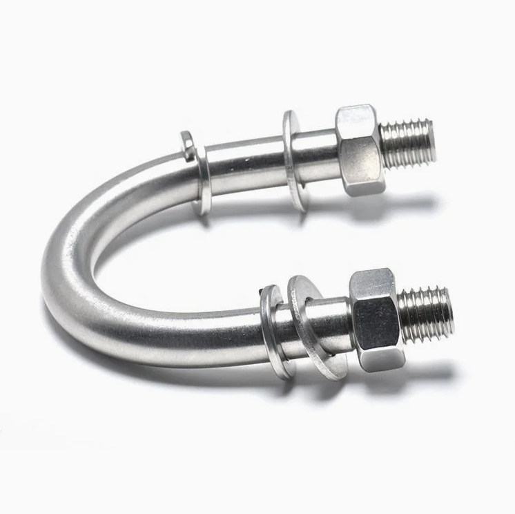 Factory Wholesale Ssa2/A4 DIN3570 Wire/Cable Supporting U-Bolt with Washers and Nuts 1
