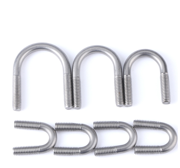 Fastener Manufacturer Stainless Steel SS304 SS316 A4 Plain U Bolt All Size 2